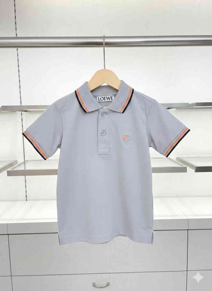 Loewe Grey Kids Premium Quality T-shirt-thumb-0