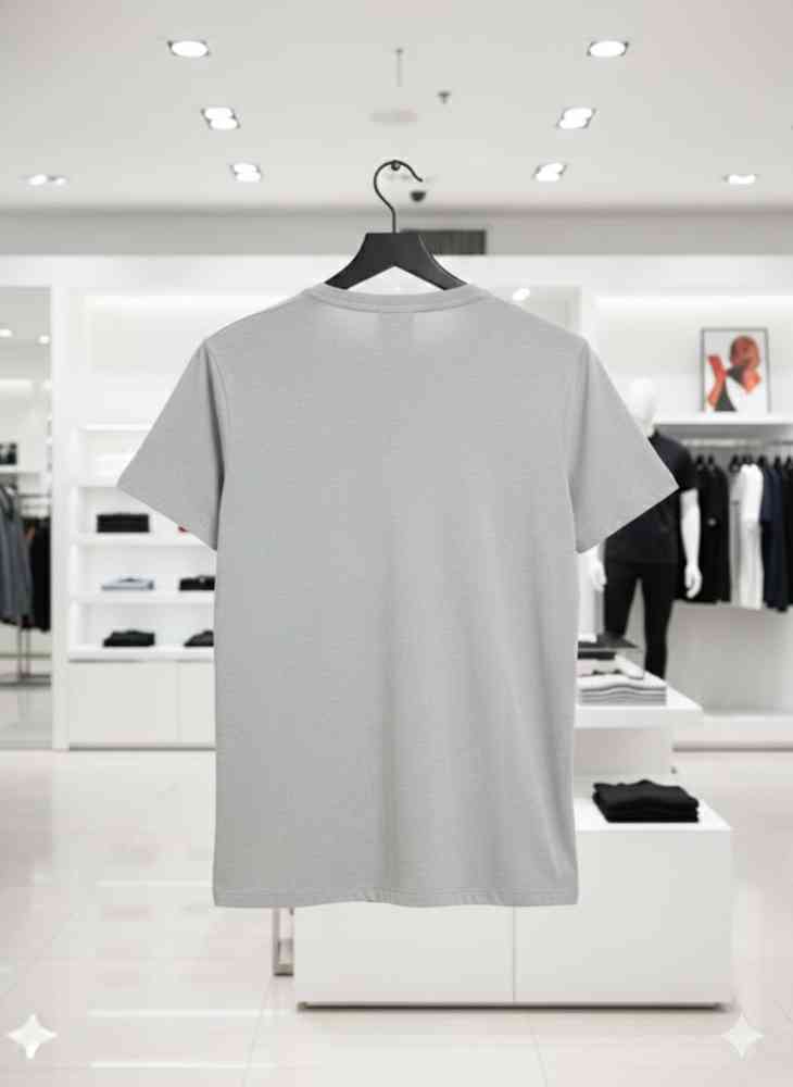 Armani Exchange White Premium Quality T-shirt-thumb-3