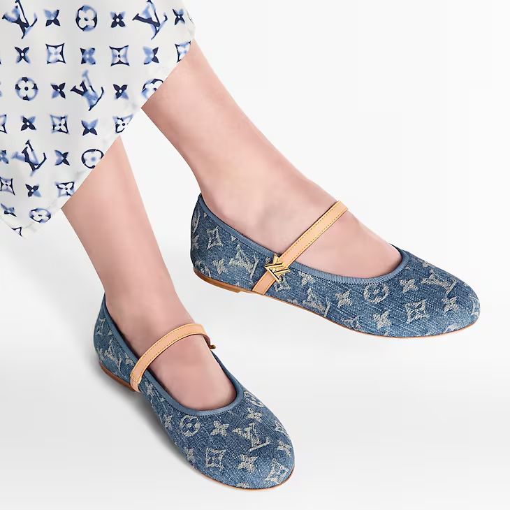 Louis Vuitton x Takashi Murakami Romy Flat Ballerina Sandal-thumb-4