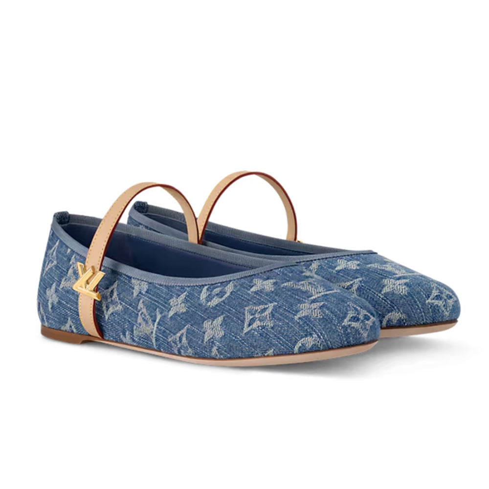 Louis Vuitton x Takashi Murakami Romy Flat Ballerina Sandal-thumb-0