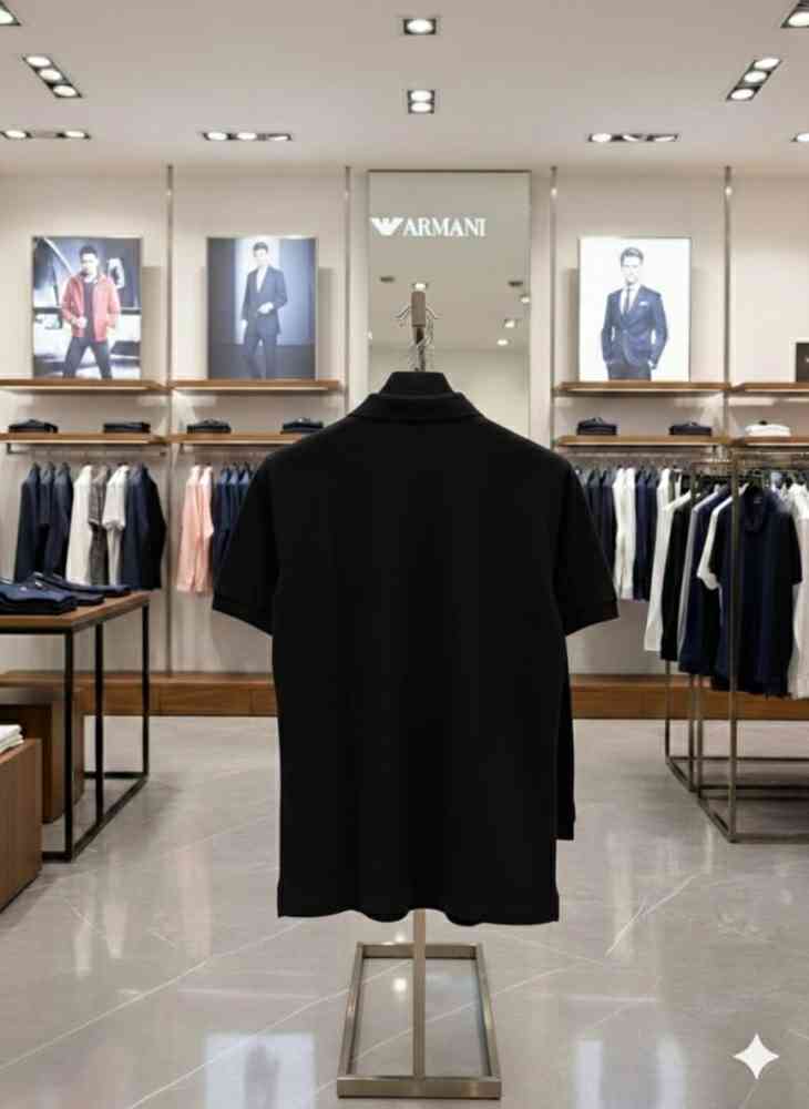 Armani Exchange Black Premium Quality T-shirt-thumb-3