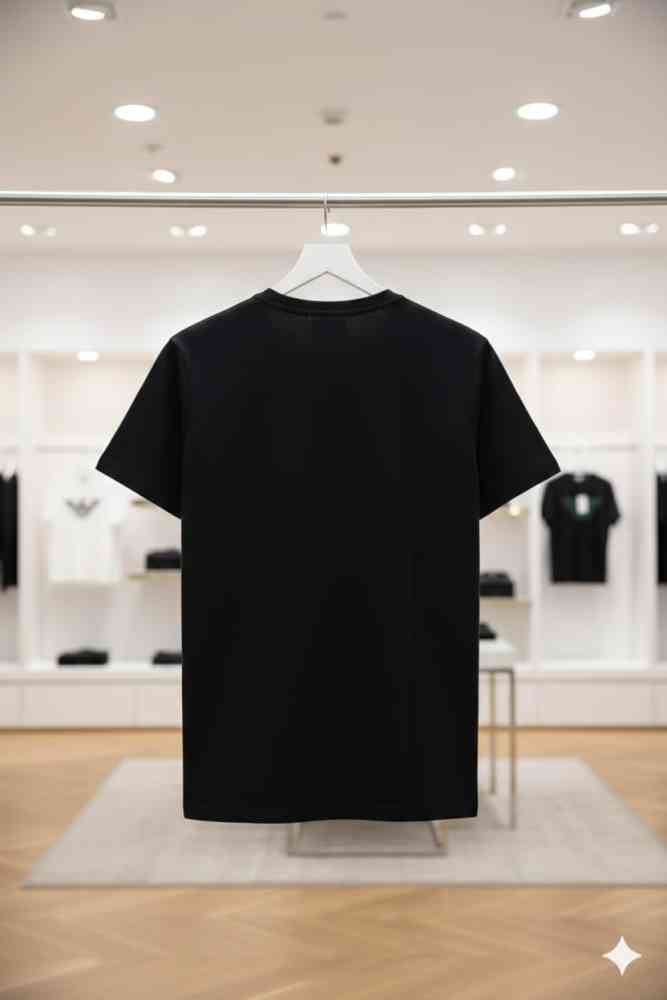 Giorgio Armani Black Premium Quality T-shirt-thumb-3