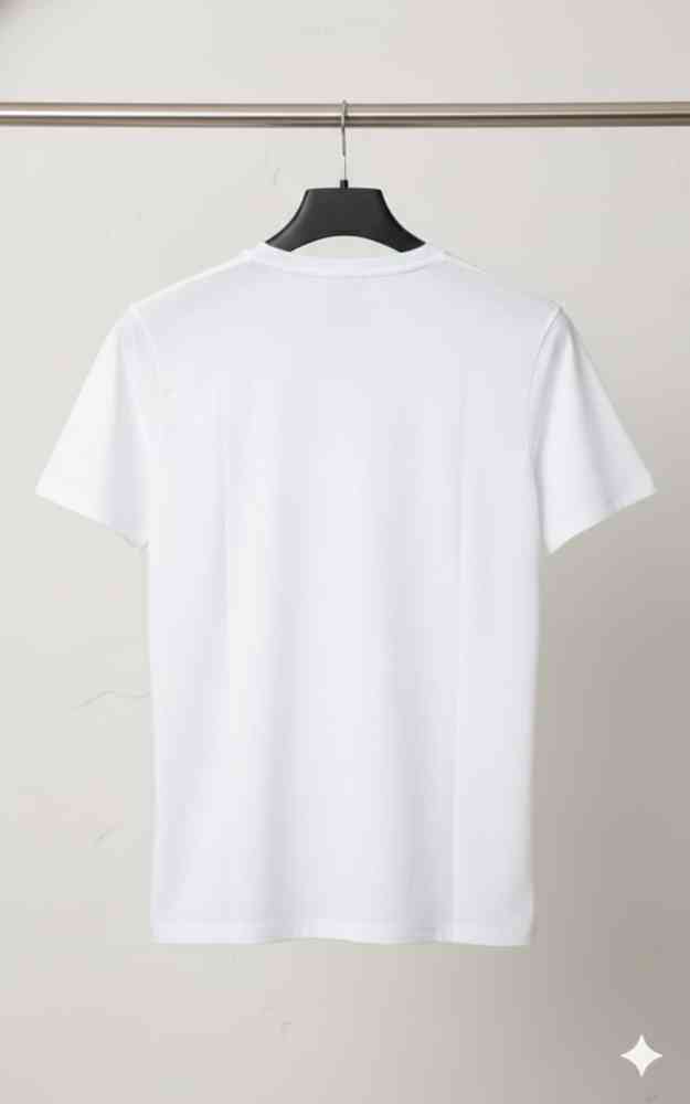 Giorgio Armani White Premium Quality T-shirt-thumb-3