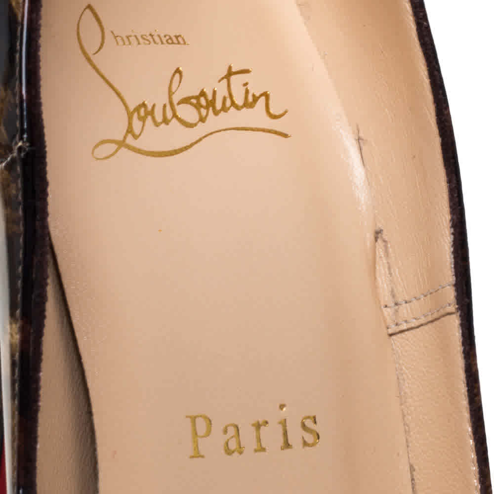 Christian Louboutin Leopard Pigalle Follies 100 Pumps-thumb-6
