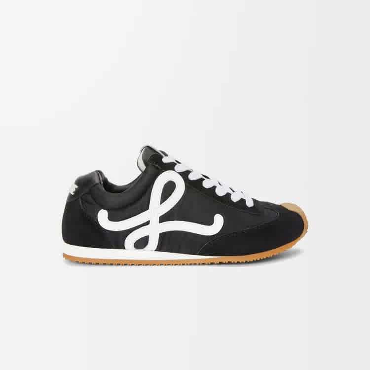 Black Loewe White Premium Quality Sneakers