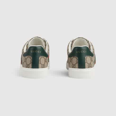 Gucci Beige Premium Quality Sneakers-thumb-2