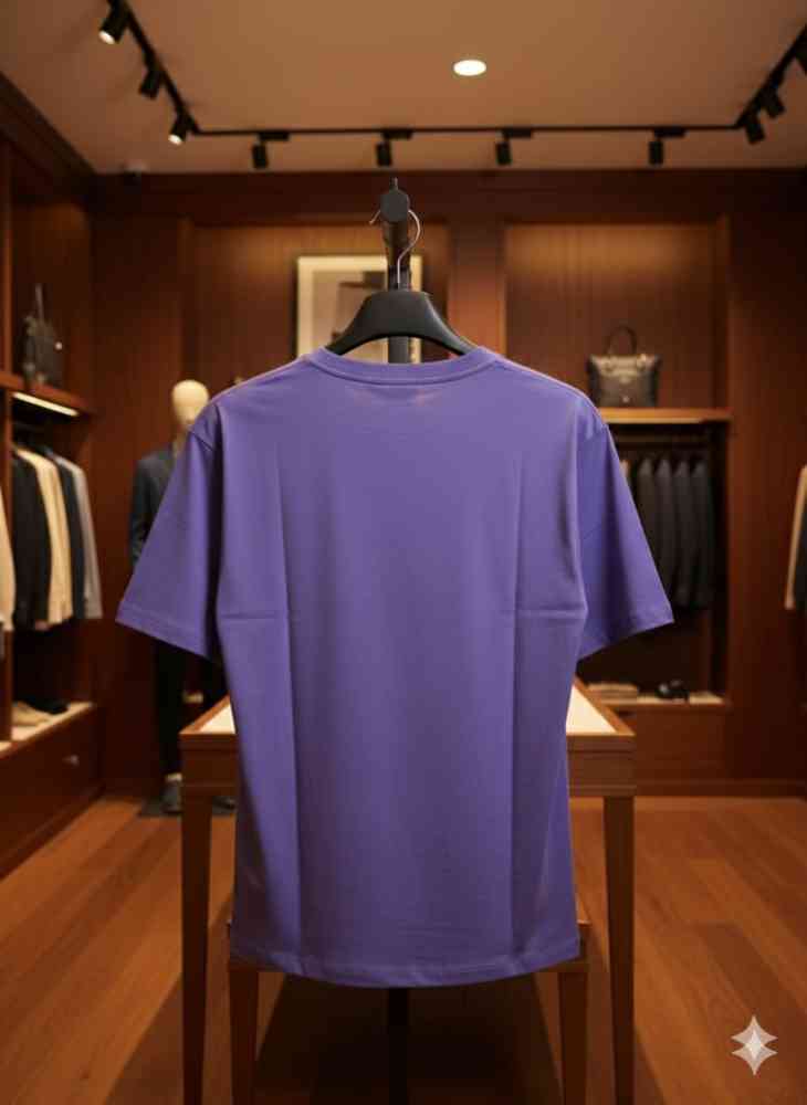 Armani Exchange Blue Premium Quality T-shirt-3