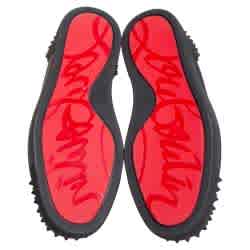 Christian Louboutin Junior leather Black Sneakers-thumb-3