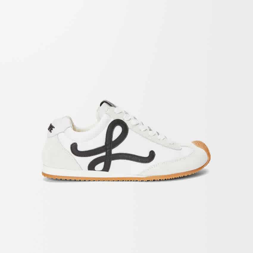 Loewe White Premium Quality Sneakers-thumb-0