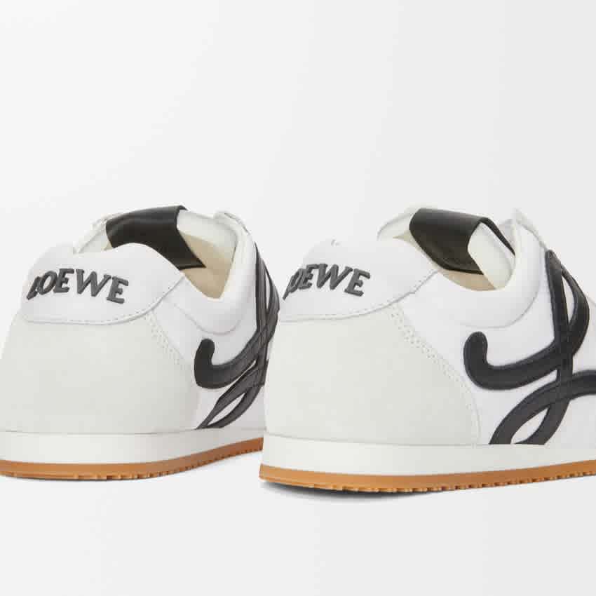 Loewe White Premium Quality Sneakers-thumb-2