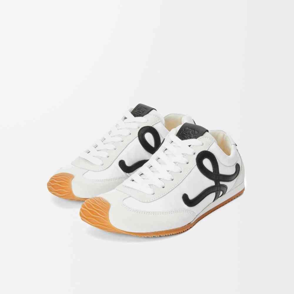 Loewe White Premium Quality Sneakers-thumb-3