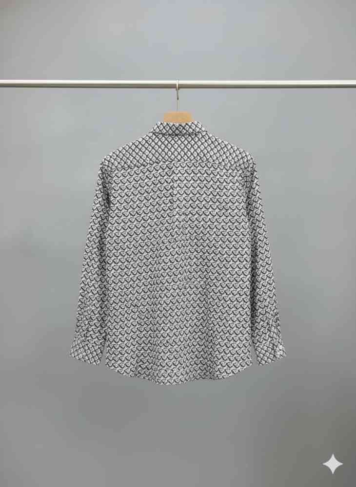 Burberry White Premium Quality Shirt-2