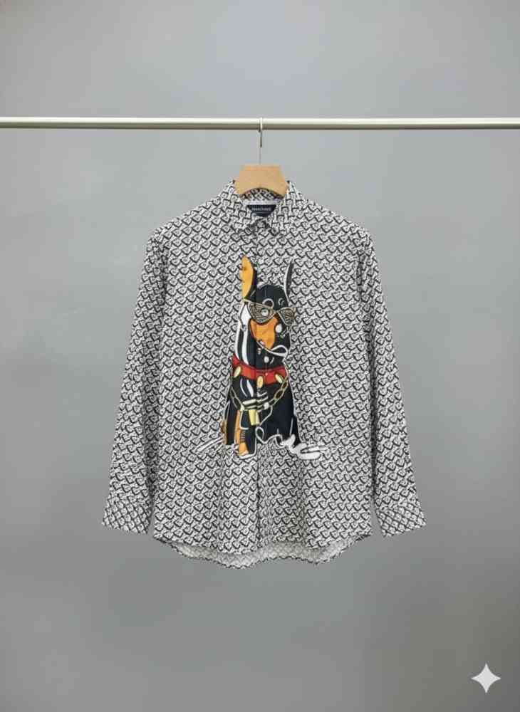 Burberry White Premium Quality Shirt-1