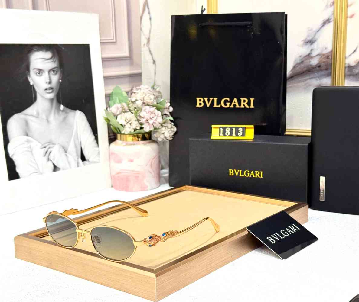 Grey Bvlgari Pink Luxury Sunglasses