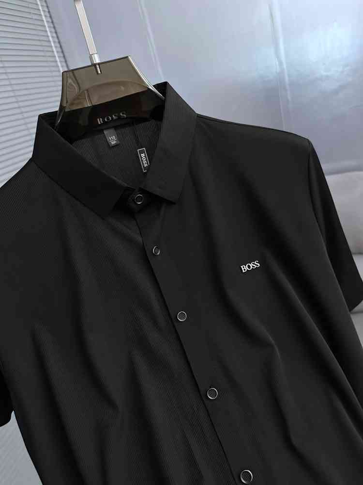 Hugo Boss Black Premium Quality Short Sleeve Shirt-thumb-2