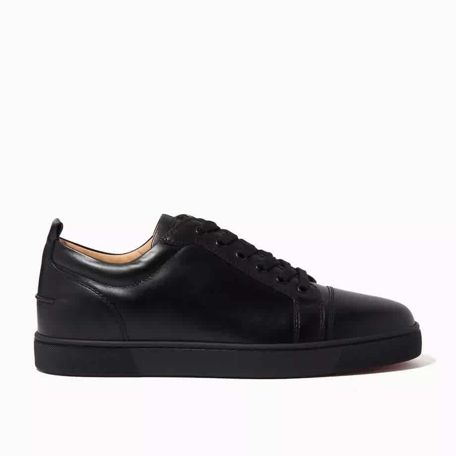Christian Louboutin Junior leather Black Sneakers-thumb-0