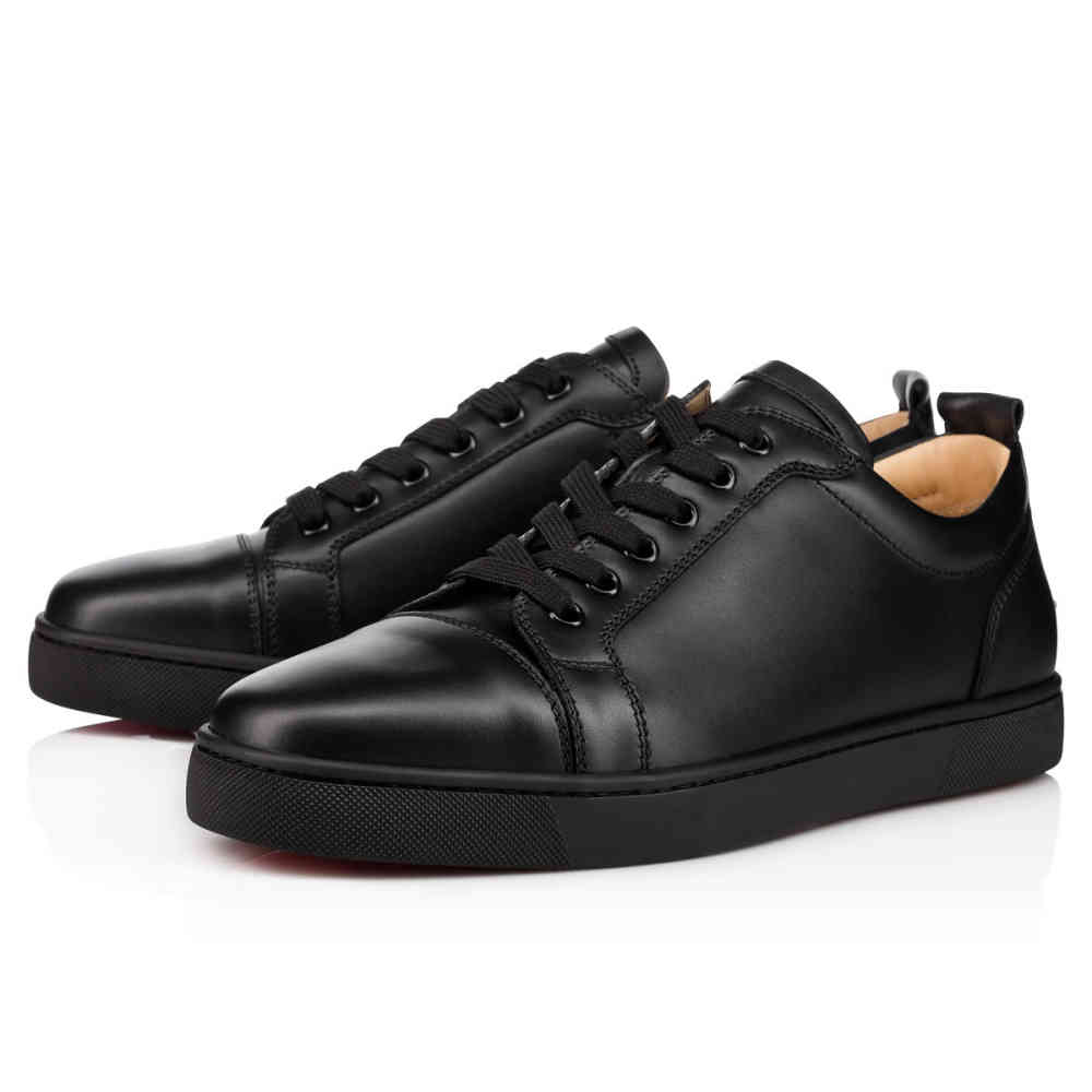 Christian Louboutin Junior leather Black Sneakers-thumb-1