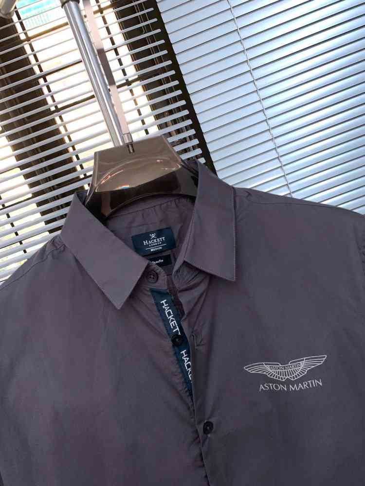 Hackett Grey Premium Quality Shirt-thumb-1