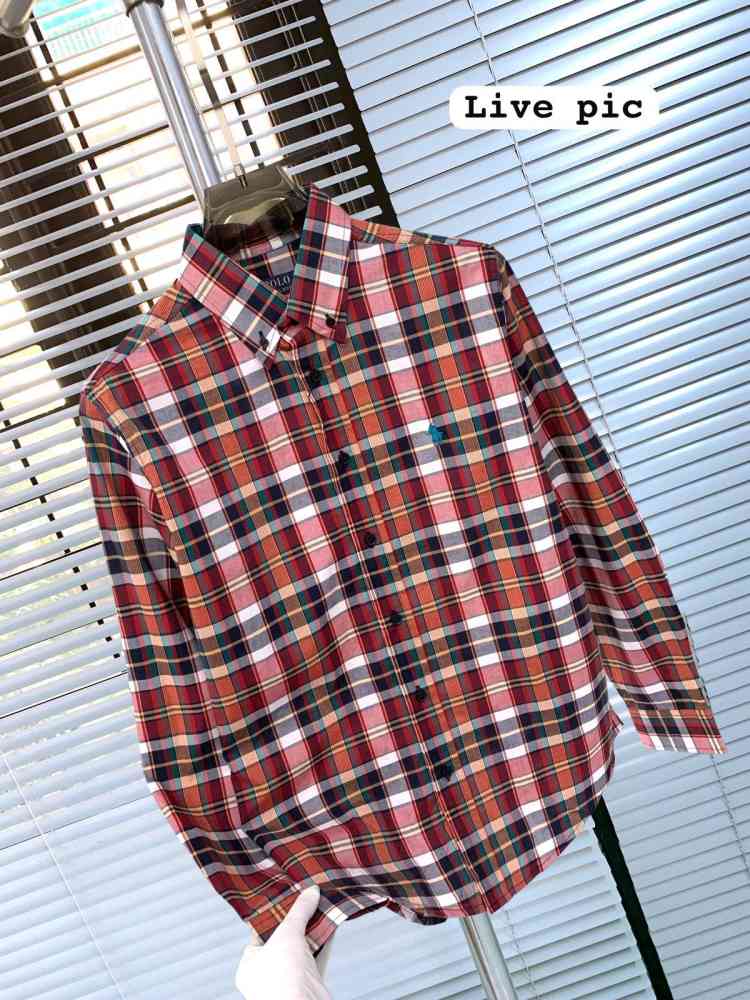 Ralph Lauren Brown Premium Quality Cotton Shirt-thumb-2