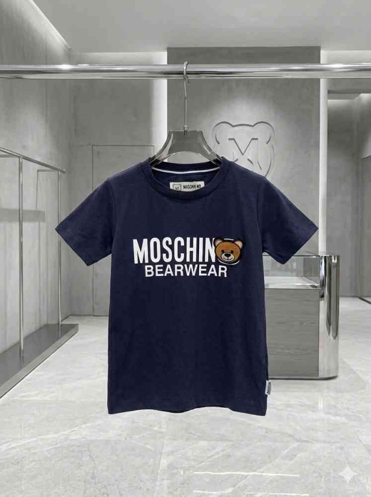 Moschino Blue Premium Quality Kids T-shirt-thumb-2