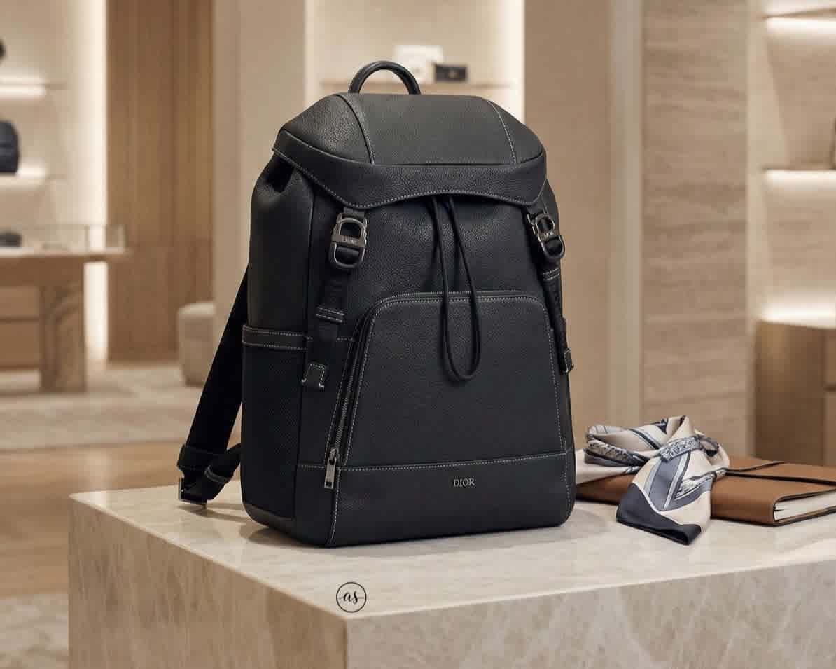 Dior Black Premium Explorer Bag-thumb-1