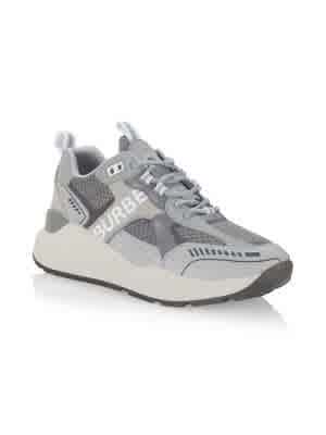 Burberry Grey Premium Quality Sneakers-thumb-1