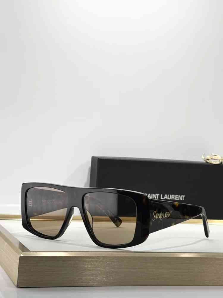 Brown Saint Lauren Black Premium Women's Sunglasses