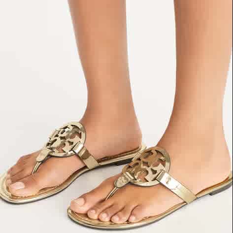 Tory Burch Miller Beige Flat Sandal-2