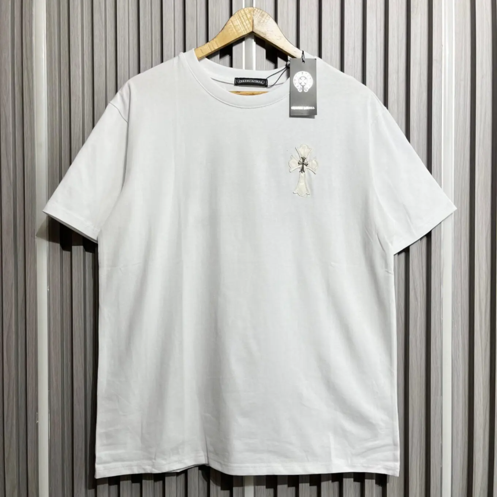 Chrome Heart White Premium Quality T-Shirt-thumb-0