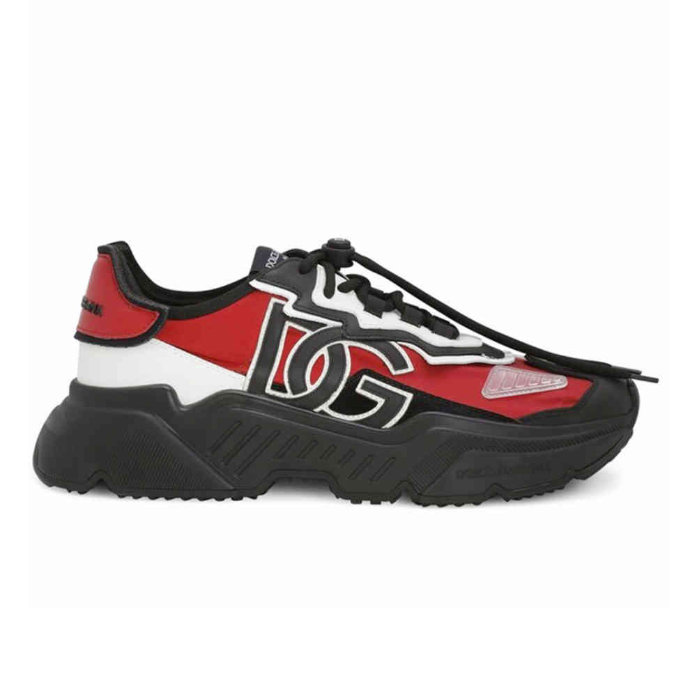 Dolce & Gabbana Black & Red Premium Daymaster Sneaker-thumb-0
