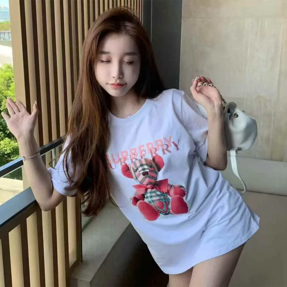 Burberry Blue Premium Quality T-Shirt-thumb-0