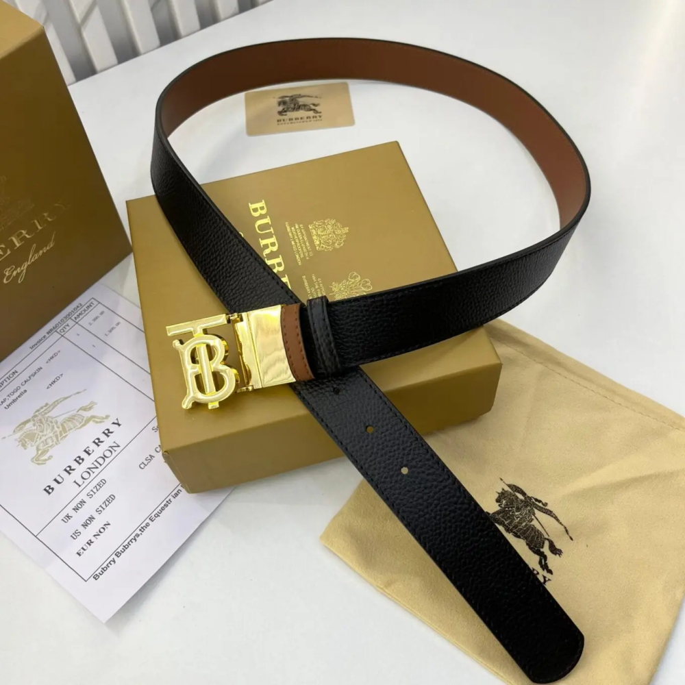 Burberry Black Premium Quality Belt-thumb-0