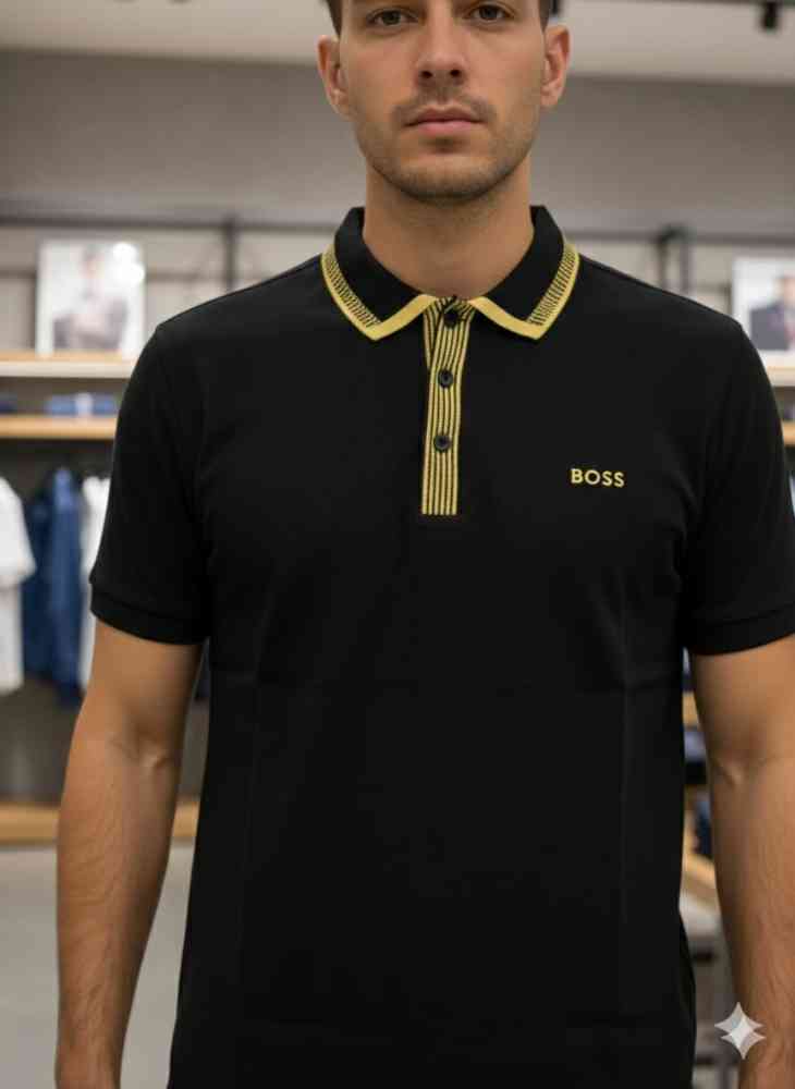 Hugo Boss Black Premium Quality Tees-thumb-0
