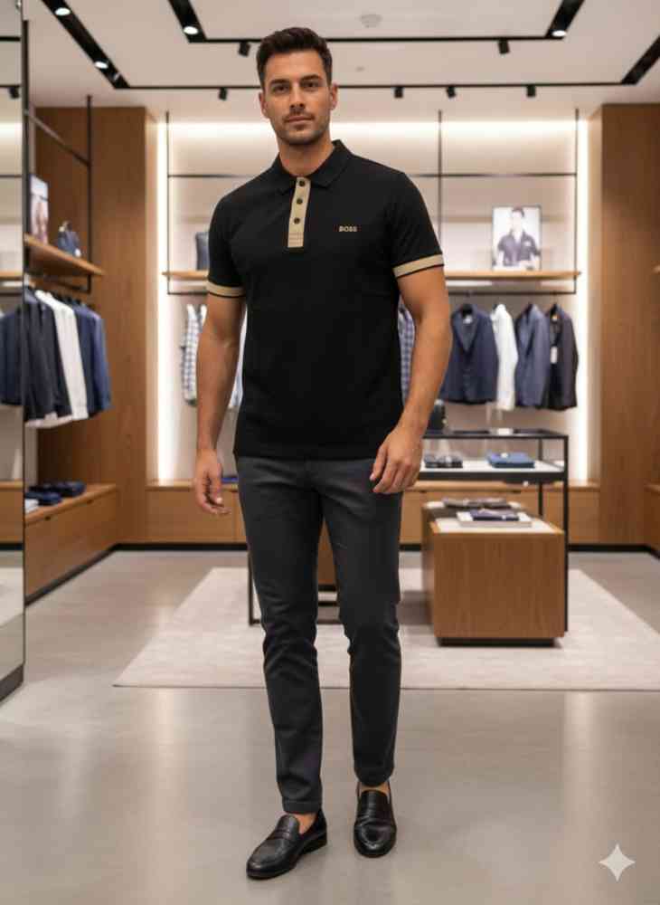 Hugo Boss Black Premium Quality Tees-thumb-1