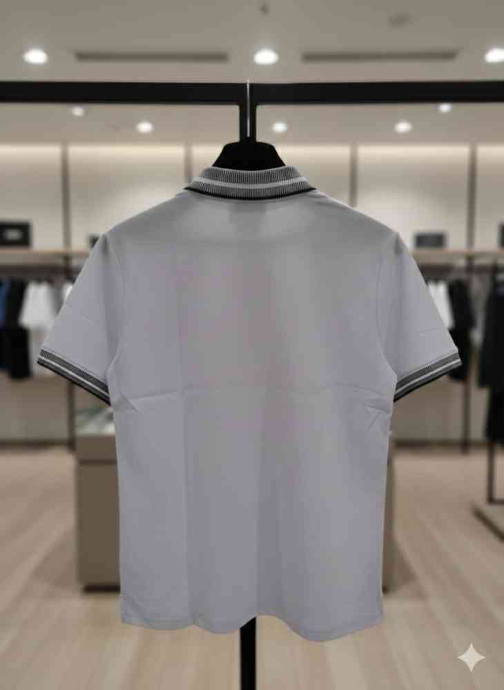 Hugo Boss White Premium Quality Tees-thumb-3