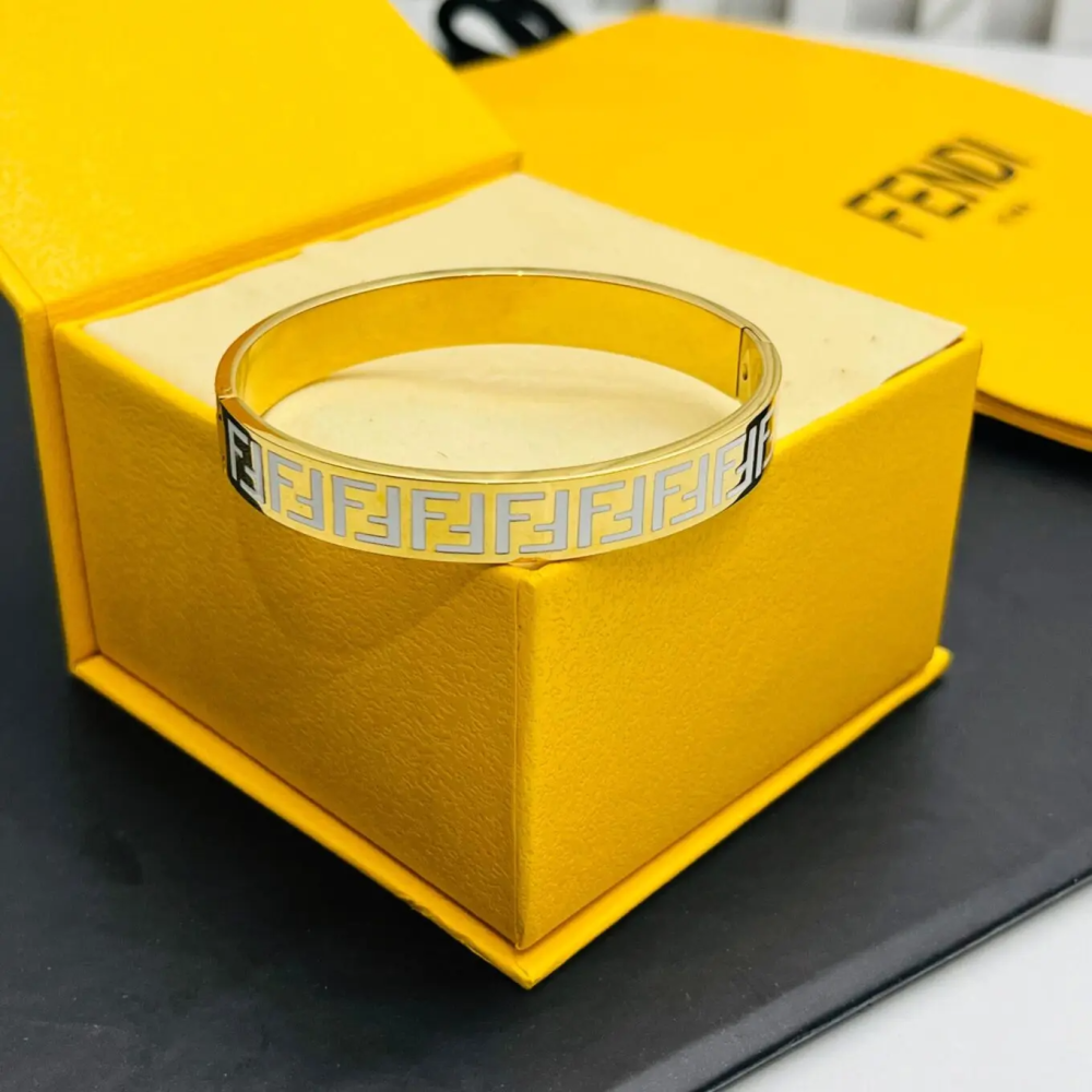 Fendi Forever Golden Bracelet-thumb-0