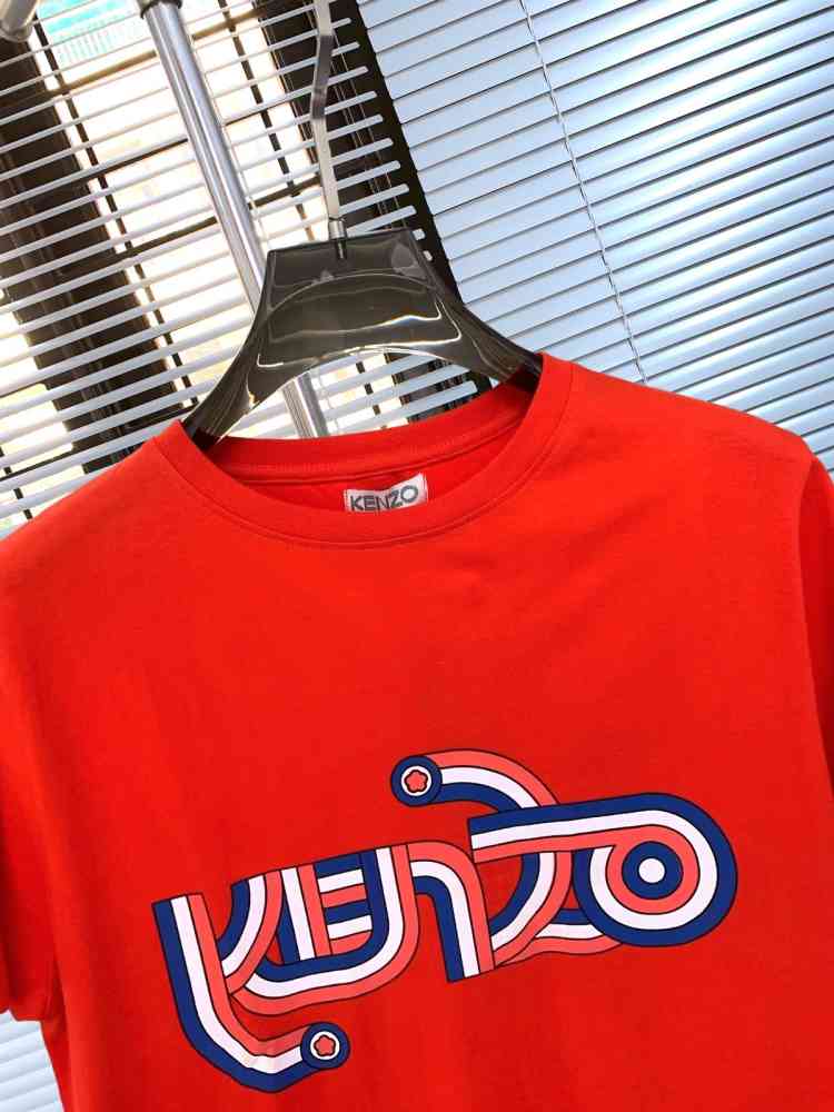 Kenzo Red Premium Quality Polo T-shirt-1