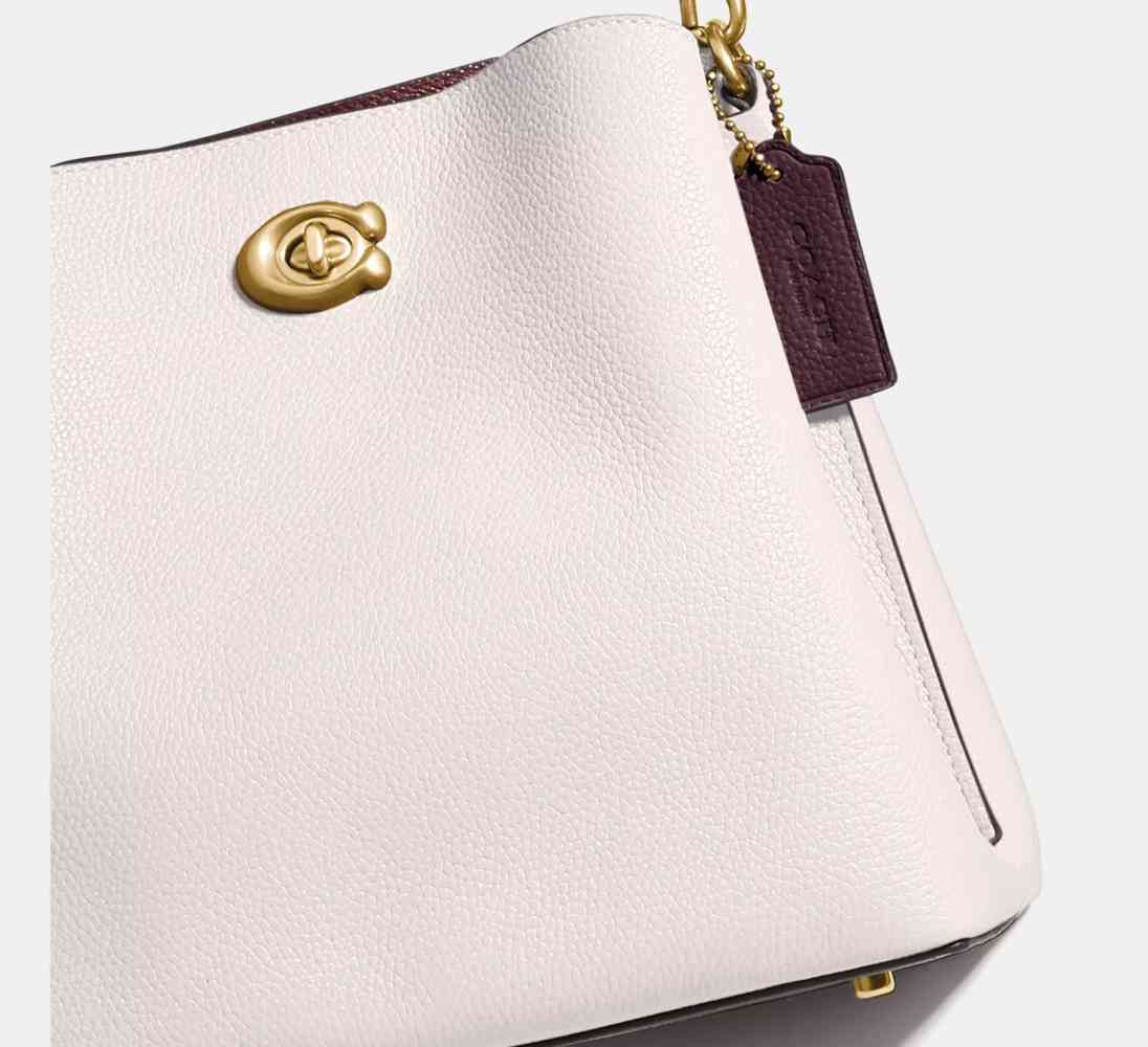 Coach Willow Bucket Laurel White Bucket Shoulder Bag-2