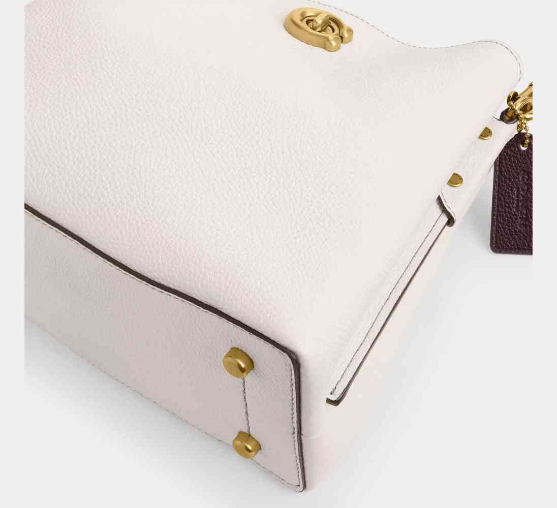 Coach Willow Bucket Laurel White Bucket Shoulder Bag-3