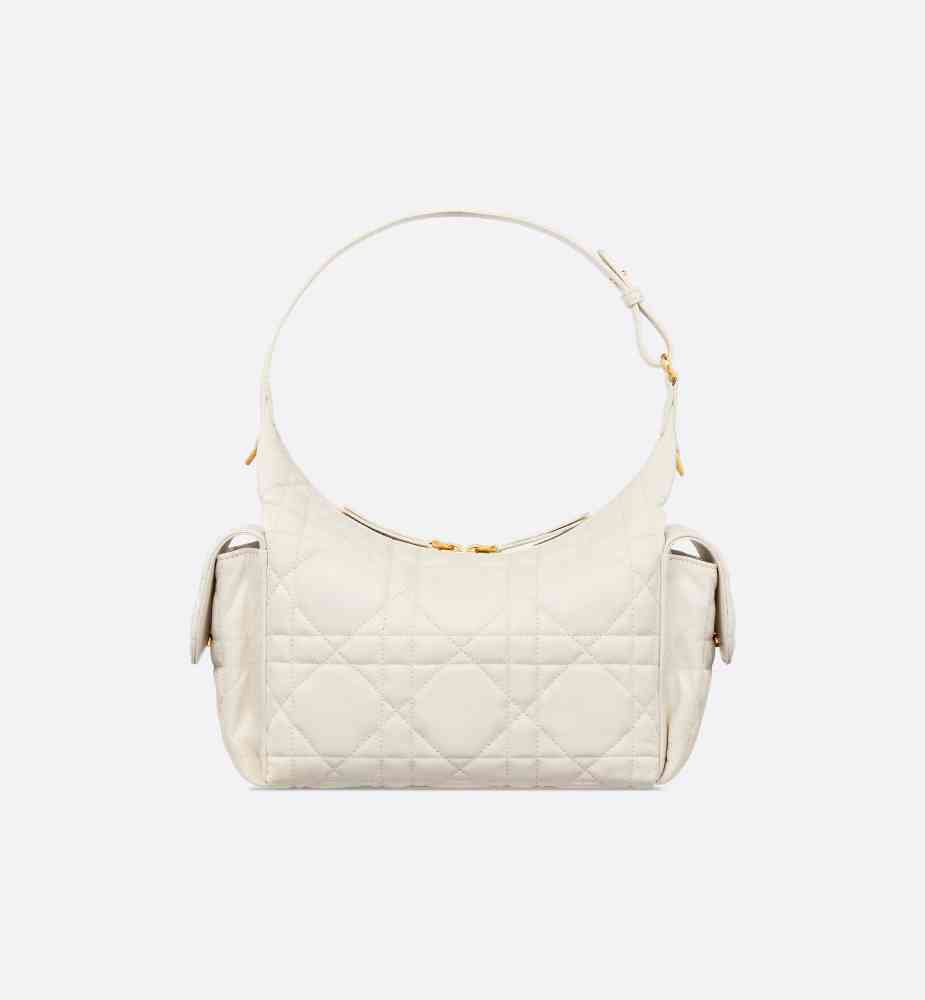 Christian Dior D-Dream White Shoulder Bag-1