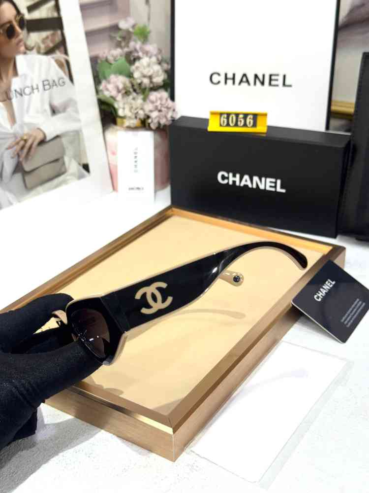 Chanel Black Premium Women's Sunglasses-thumb-4