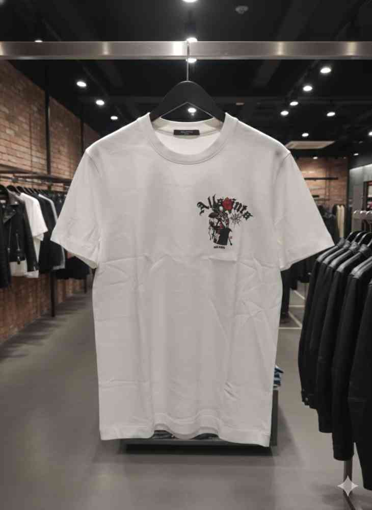 All Saints White Premium Quality T-shirt-2