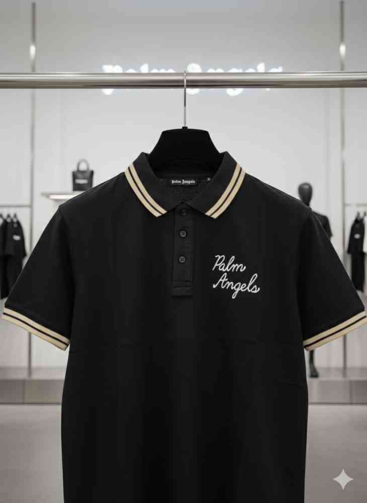 Palm Angel Black Premium Quality T-shirt-2