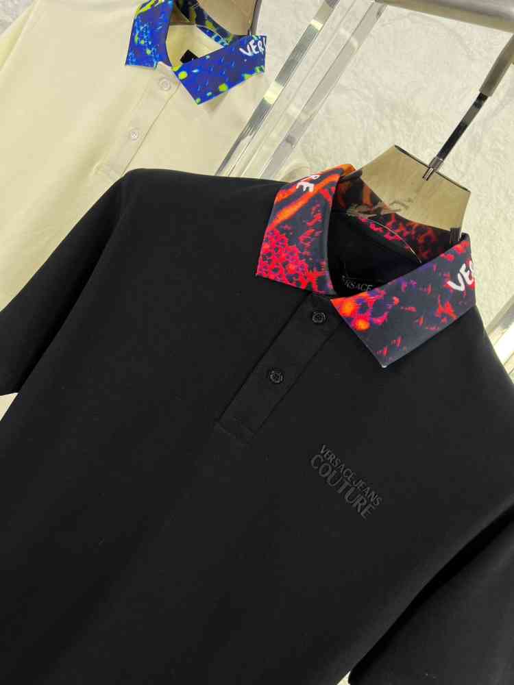 Versace Black Premium Quality T-shirt-thumb-4