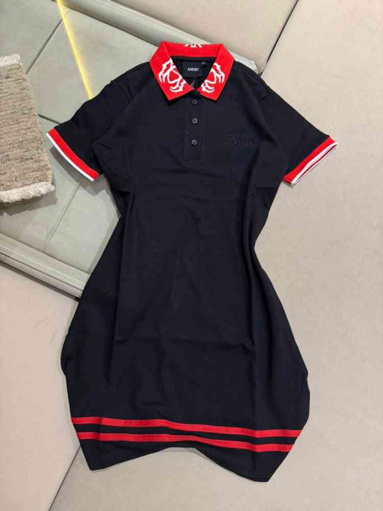 Amiri Black Premium Quality Dress-0