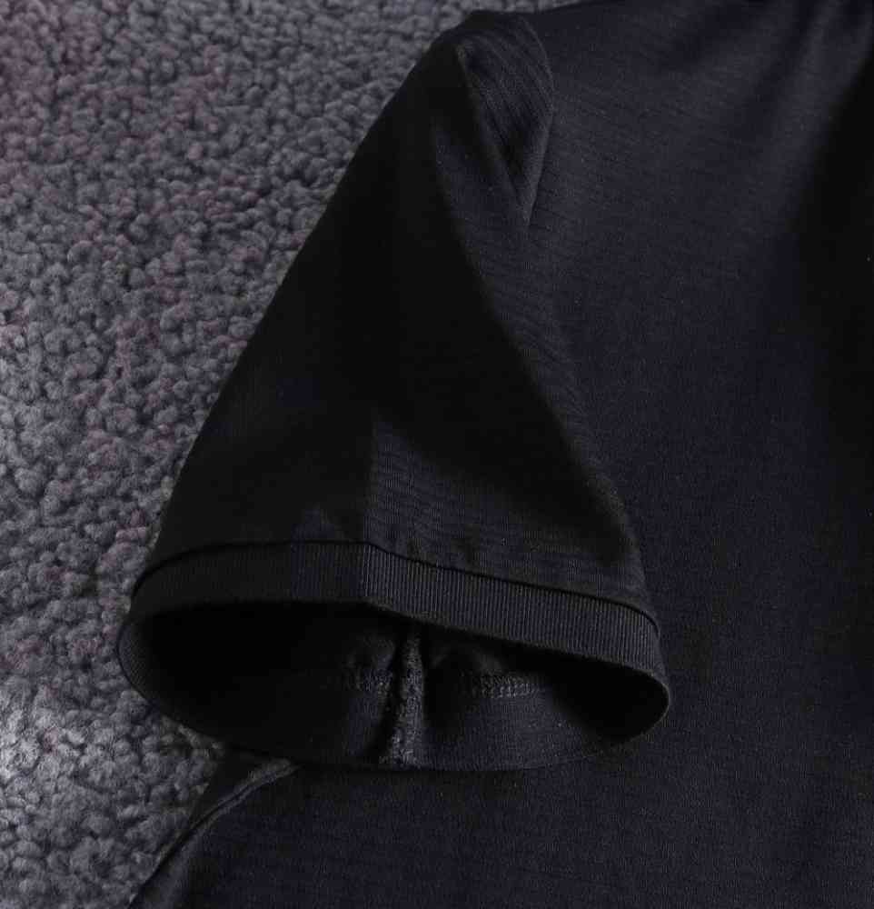Emporio Armani Black Cotton T-Shirt-2
