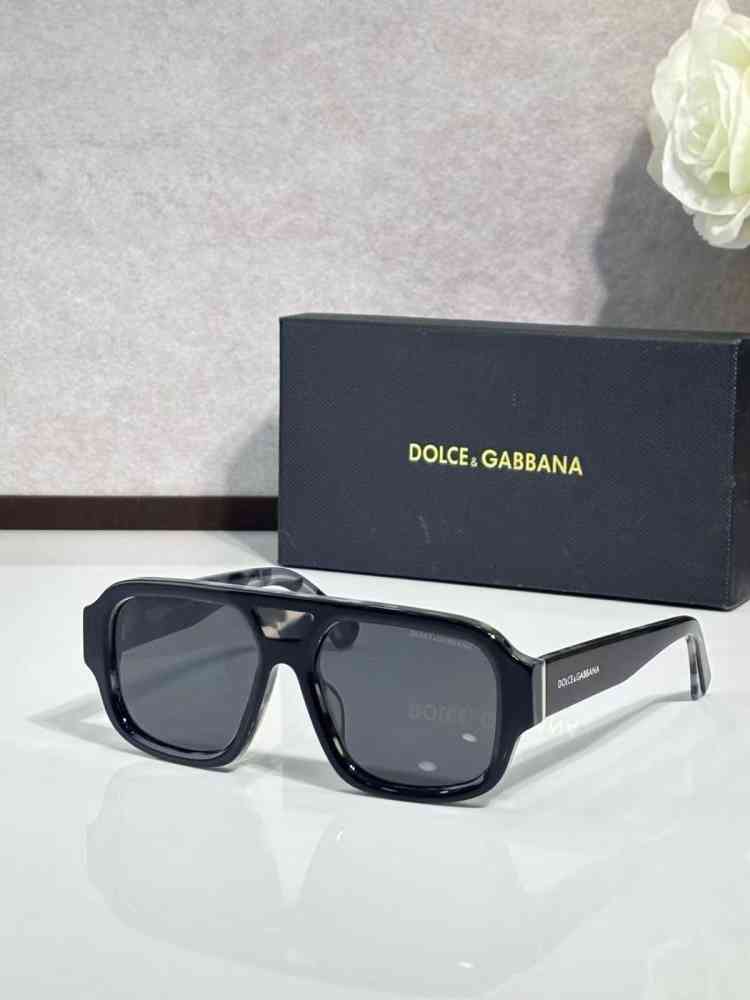 Black Dolce & Gabbana Grey Premium Sunglasses