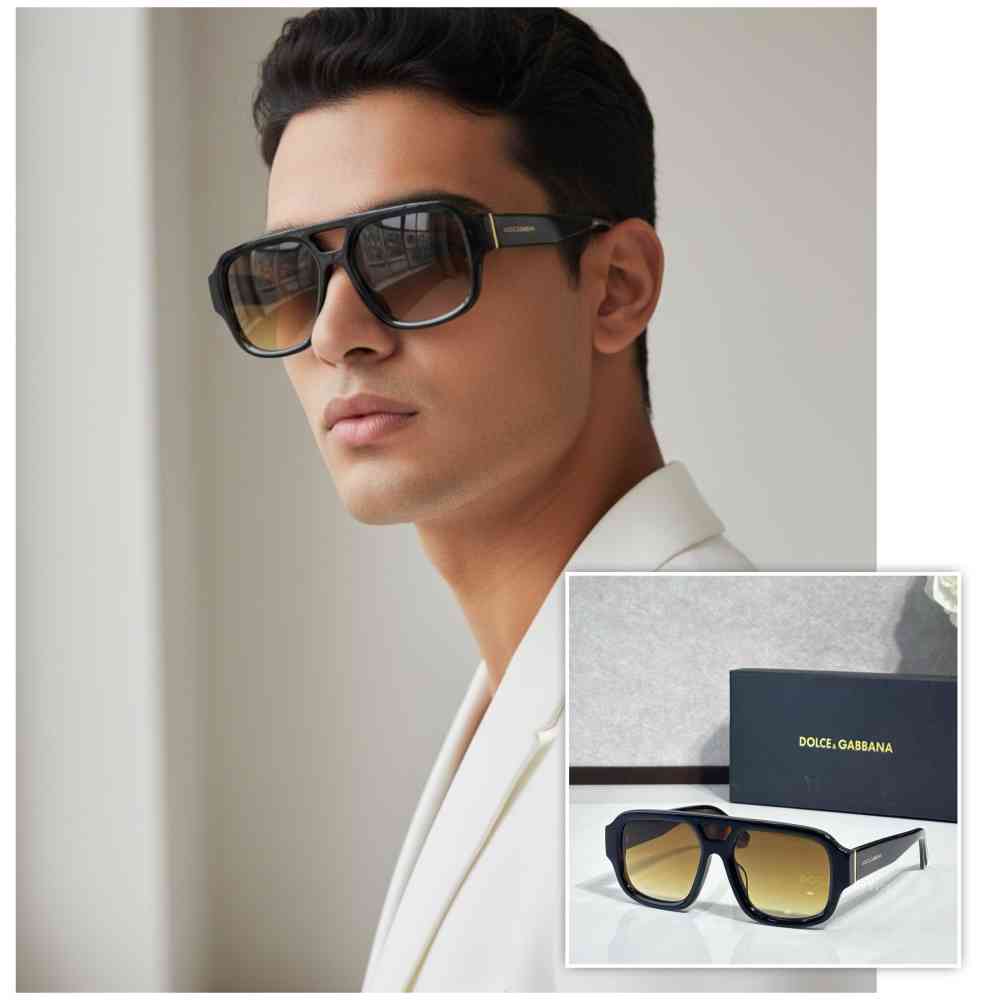 Dolce & Gabbana Brown Premium Sunglasses-1