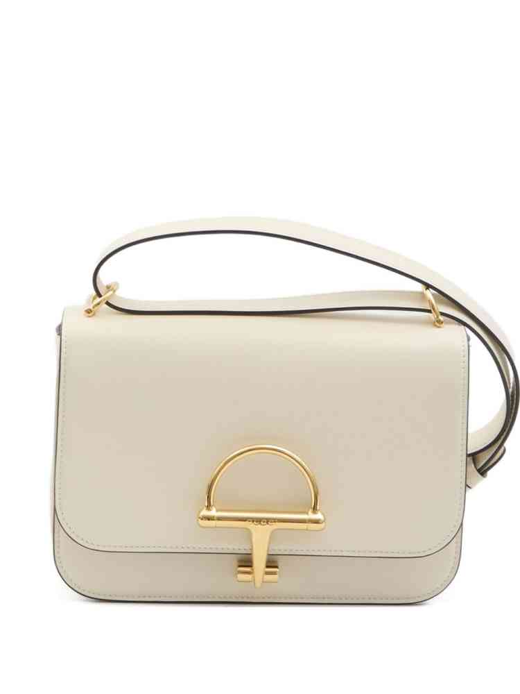 White Gucci Siena Small Red Sling bag