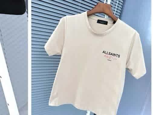 Cream All Saint Black Premium Quality Women T-shirt